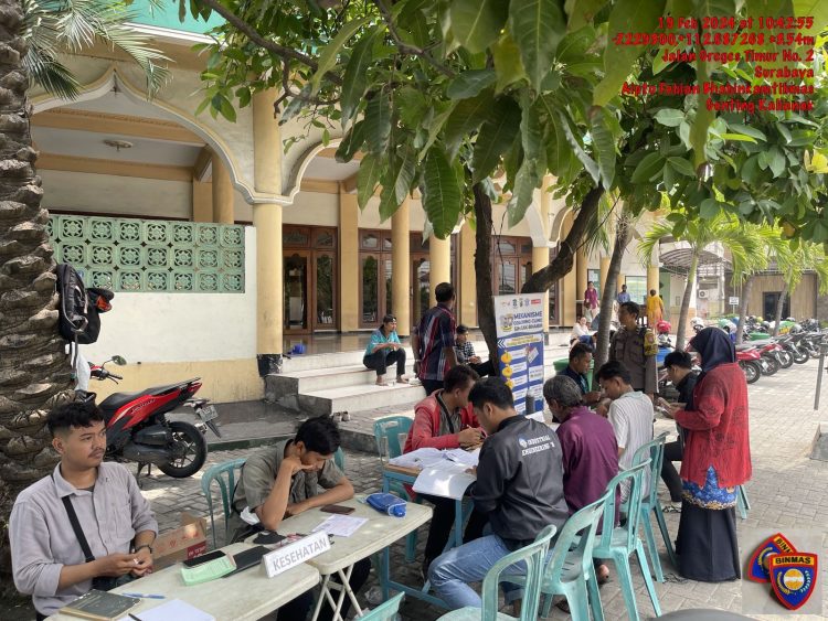 Padal Pam PPK Kenjeran Iptu Dwi Raharjo Pimpin Pengamanan Rapat Pleno Rekapitulasi Tungra