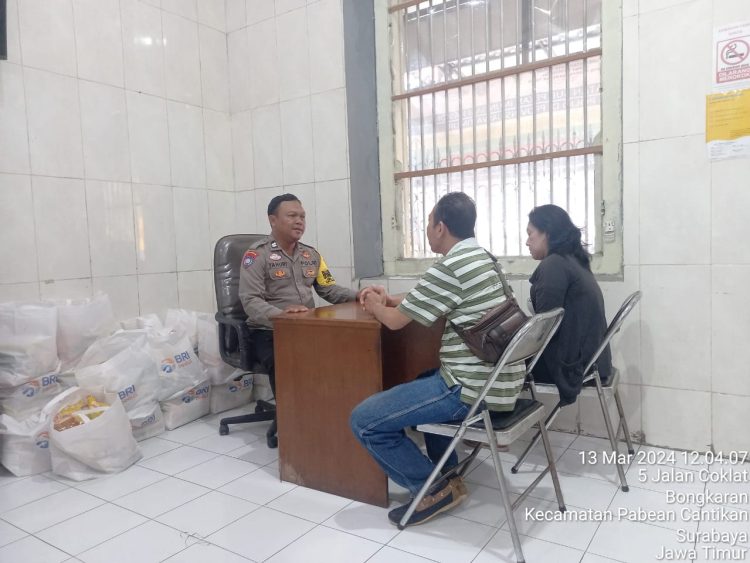 Bhabinkamtibmas Bongkaran Aktif Sosialisasi Kamtibmas ke Warga Jalan Pengampon 3