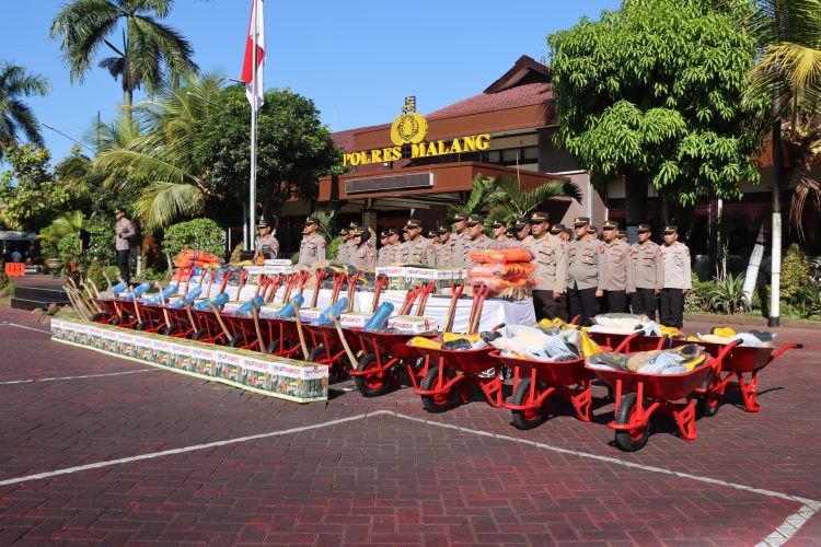 Antisipasi Bencana Alam, Polres Malang Siapkan Personel dan Peralatan
