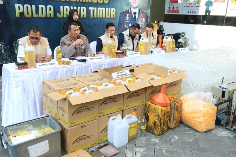 Polda Jatim Berhasil Ungkap MinyaKita Palsu, Dua Home Industry di Sampang dan Surabaya Digrebek