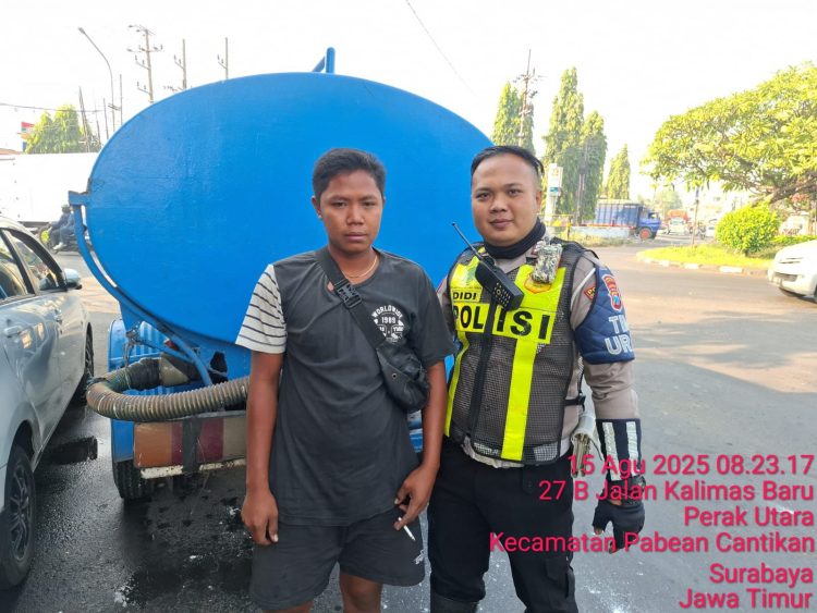 Satlantas Polres Pelabuhan Tanjung Perak Gelar Sosialisasi Tatap Muka Edukasi Tertib Lalu Lintas