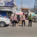Patroli Harkamtibmas Polsek Semampir di Pintu Masuk Ampel untuk Antisipasi Kerawanan Peziarah