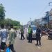 Patroli Harkamtibmas di Depan Pintu Masuk Wisata Religi Sunan Ampel oleh Polsek Semampir