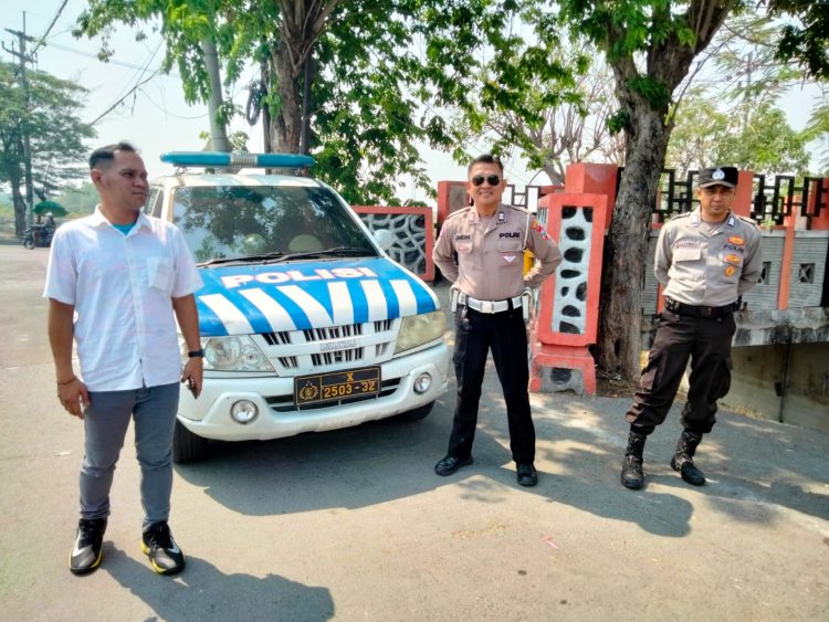 Polsek Kenjeran Gelar Patroli dan Pemantauan di Taman Suroboyo Antisipasi 3C dan Balap Liar