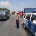 Patroli Polsek Krembangan Antisipasi Kemacetan dan Rawan Laka di Jalan Kalianak Timur