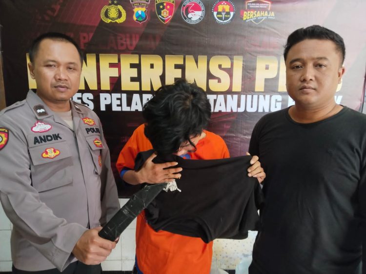 Polsek Kemjeran Tangkap Pelaku Kekerasan Dalam Rumah Tangga di Bulak Banteng Surabaya.