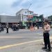 Personel Polsek Krembangan Laksanakan Pengamanan Jalur Unjuk Rasa di TL Mbah Ratu