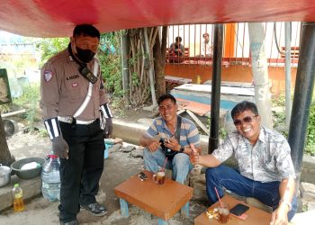 Satlantas Polres Pelabuhan Tanjung Perak Gelar Sosialisasi Tatap Muka Tertib Berlalu Lintas