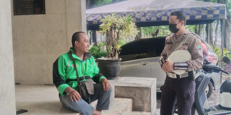 Satlantas Polres Pelabuhan Tanjung Perak Gelar Sosialisasi Tatap Muka Tertib Lalu Lintas